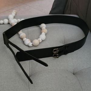 Ralph Lauren black belt Size Med